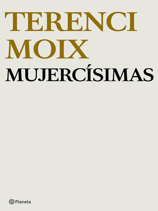 Title details for Mujercísimas by Terenci Moix - Wait list
